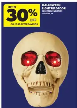 Real Canadian Superstore HALLOWEEN LIGHT UP DÉCOR offer
