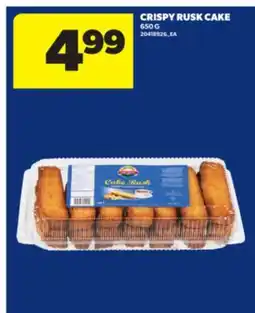 Real Canadian Superstore CRISPY RUSK CAKE, 650 G offer