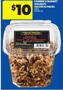 Real Canadian Superstore FARMER'S MARKET WALNUTS HALVES & PIECES, 275 G offer