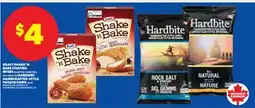 Real Canadian Superstore KRAFT SHAKE'N BAKE COATING MIXES, 142-160 G OR HARDBITE HANDCRAFTED-STYLE POTATO CHIPS, 150 G offer