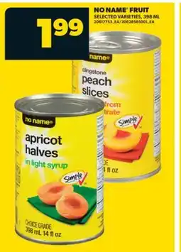 Real Canadian Superstore NO NAME FRUIT, 398 ML offer