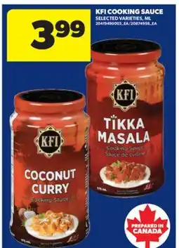 Real Canadian Superstore KFI COOKING SAUCE offer