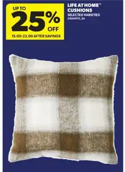 Real Canadian Superstore LIFE AT HOME CUSHIONS offer