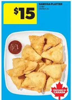 Real Canadian Superstore SAMOSA PLATTER, 1.3 KG offer