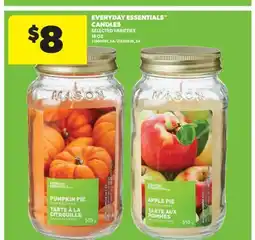 Real Canadian Superstore EVERYDAY ESSENTIALS CANDLES, 18 OZ offer