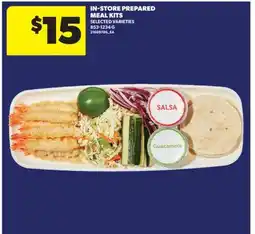 Real Canadian Superstore IN-STORE PREPARED MEAL KITS, 853-1234 G offer