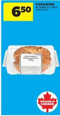 Real Canadian Superstore PIZZA BUNS, 5'S, 700 G offer