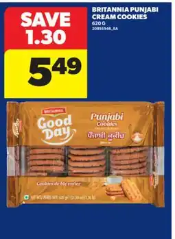 Real Canadian Superstore BRITANNIA PUNJABI CREAM COOKIES, 620 G offer