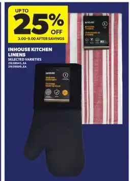 Real Canadian Superstore INHOUSE KITCHEN LINENS offer