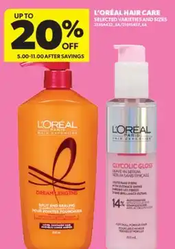 Real Canadian Superstore L'ORÉAL HAIR CARE offer