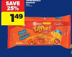 Real Canadian Superstore YIPPEE MASALA NOODLES, 280 G offer