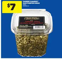 Real Canadian Superstore FARMER'S MARKET RAW PUMPKIN SEEDS, 300 G offer