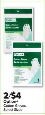 PharmaChoice Option+ Cotton Gloves offer