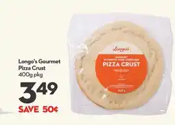 Longo's Longo's Gourmet Pizza Crust offer