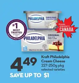 Longo's Kraft Philadelphia Cream Cheese offer