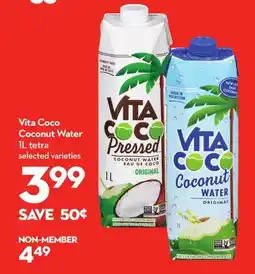 Longo's Coconut Water offer