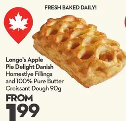 Longo's Longo's Apple Pie Delight Danish offer