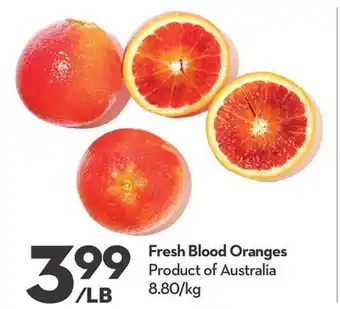 Longo's Fresh Blood Oranges offer