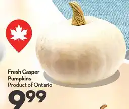 Longo's Fresh Casper Pumpkins offer