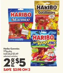 Longo's Haribo Gummies offer