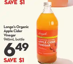 Longo's Longo's Organic Apple Cider Vinegar offer