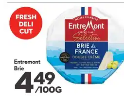 Longo's Entremont Brie offer