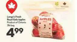 Longo's Longo's Fresh Royal Gala Apples offer