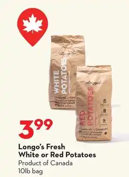 Longo's Longo's Fresh White or Red Potatoes offer