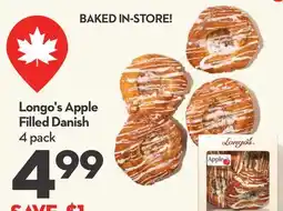 Longo's Longo's Apple Filled Danish offer