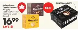 Longo's Stefano Frozen Tiramisu Desserts offer