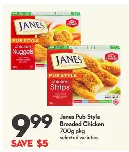 Longo's Janes Pub Style Breaded Chicken offer