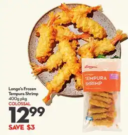 Longo's Longo's Frozen Tempura Shrimp offer