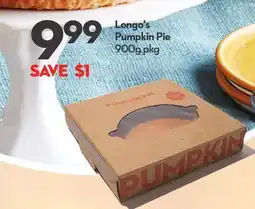 Longo's Longo's Pumpkin Pie offer