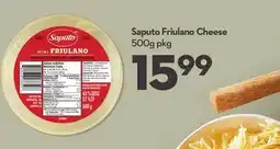 Longo's Saputo Friulano Cheese offer