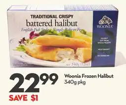Longo's Woonia Frozen Halibut offer