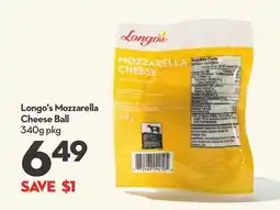 Longo's Longo's Mozzarella Cheese Ball offer