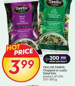 Sobeys Chopped or Leafy Salad Kits offer