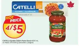 Sobeys Garden Select Pasta Sauce offer