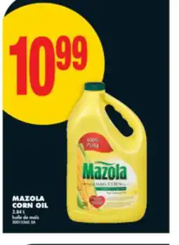 No Frills MAZOLA CORN OIL, 2.84 L offer