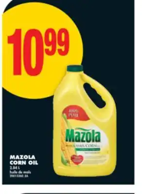 No Frills MAZOLA CORN OIL, 2.84 L offer