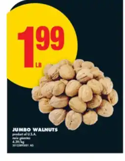 No Frills JUMBO WALNUTS offer