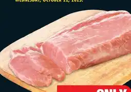 No Frills PORK HALF LOIN offer
