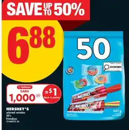 No Frills HERSHEY'S, 50's offer