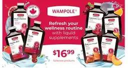 PharmaChoice Wampole Refresh your wellness routine with liquid supplements offer