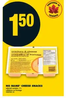 No Frills NO NAME CHEESE SNACKS, 3'S offer