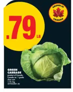 No Frills GREEN CABBAGE offer