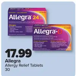 PharmaChoice Allegra Allergy Relief Tablets offer