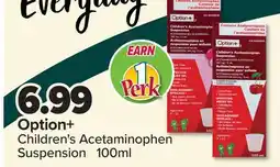 PharmaChoice Children's Acetaminophen Suspension offer