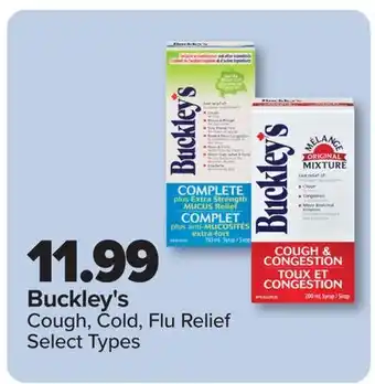 PharmaChoice Buckley's Cough, Cold, Flu Relief offer