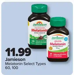 PharmaChoice Jamieson Melatonin offer